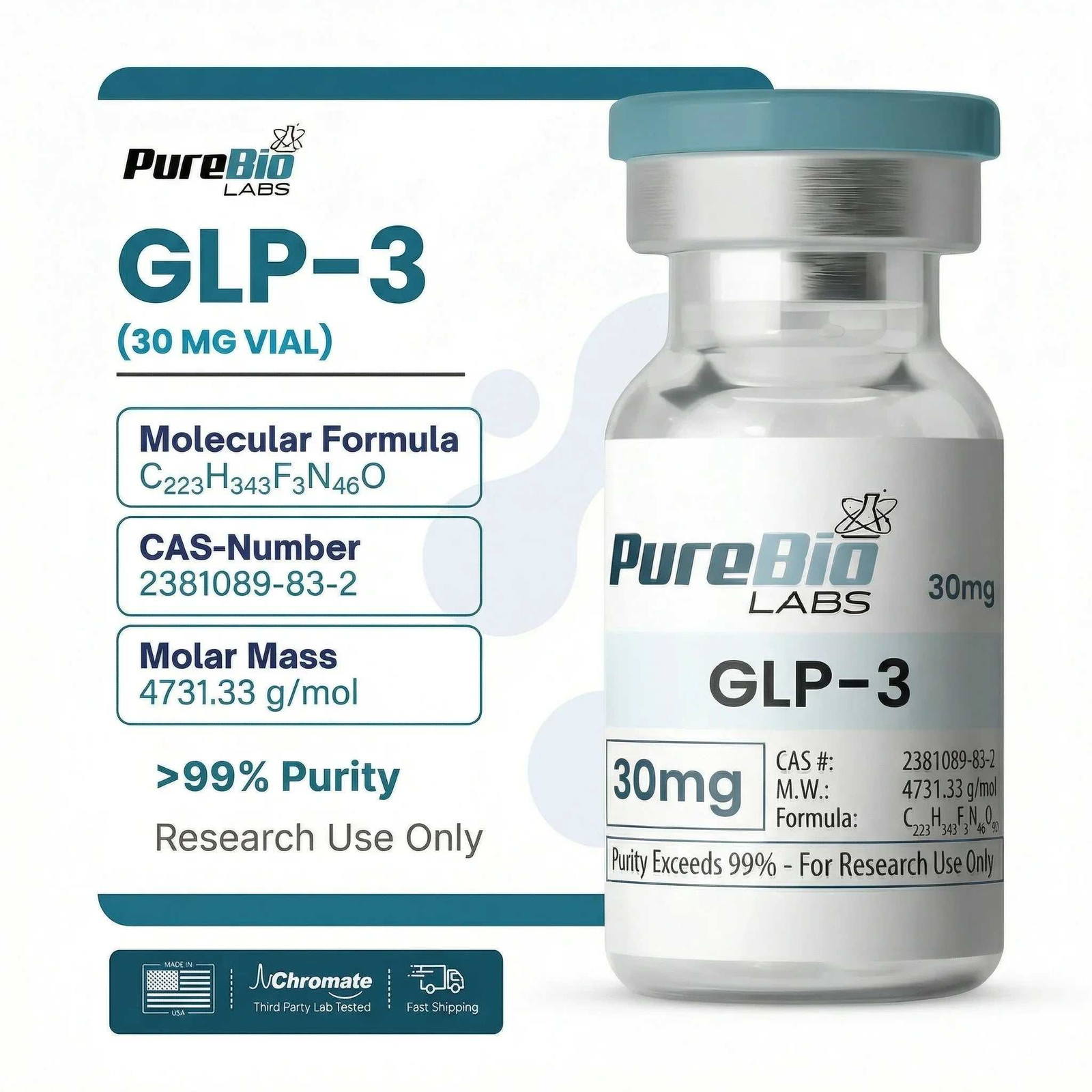 GLP-3 VIAL (30MG) - Image 2