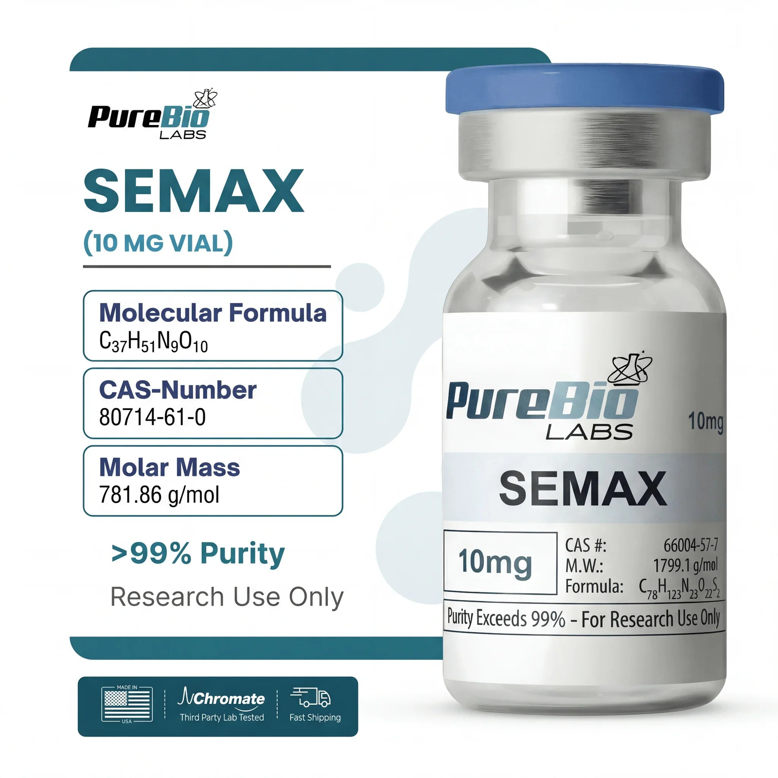 SEMAX VIAL (10MG) - Image 2